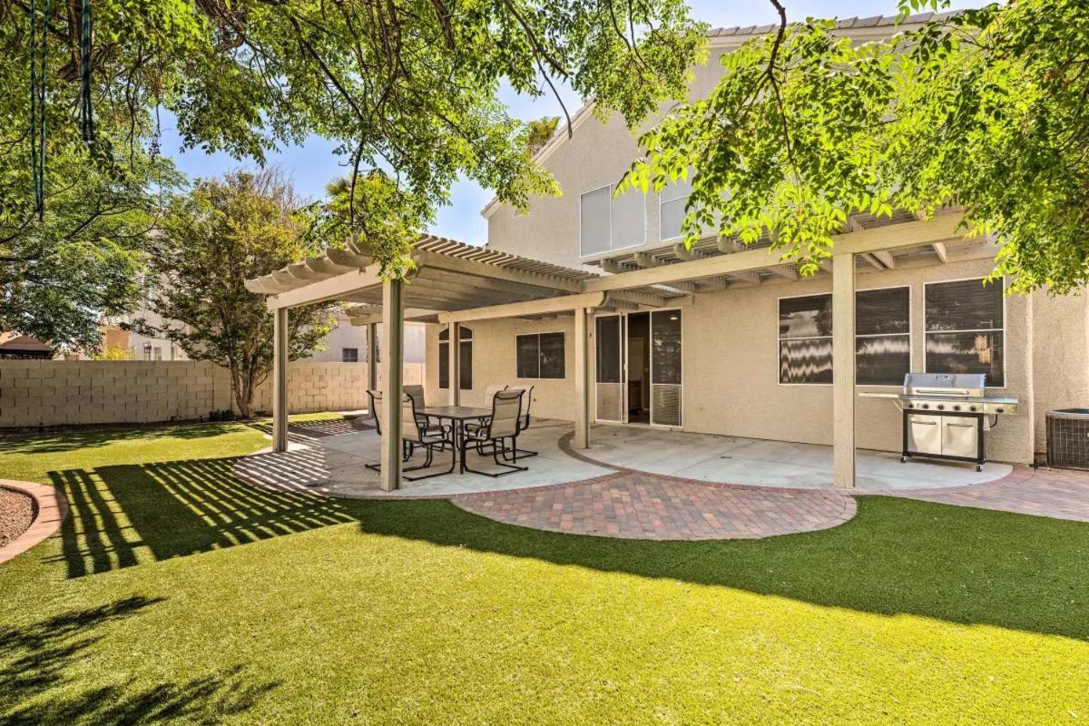 A Beautiful House With Hot Tub, Grill & Games! Vila Las Vegas Exterior foto