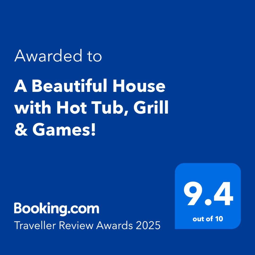 A Beautiful House With Hot Tub, Grill & Games! Vila Las Vegas Exterior foto